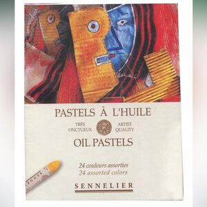 Sennelier Artist Quality Oil Pastels Set of Asst. 24 Colors